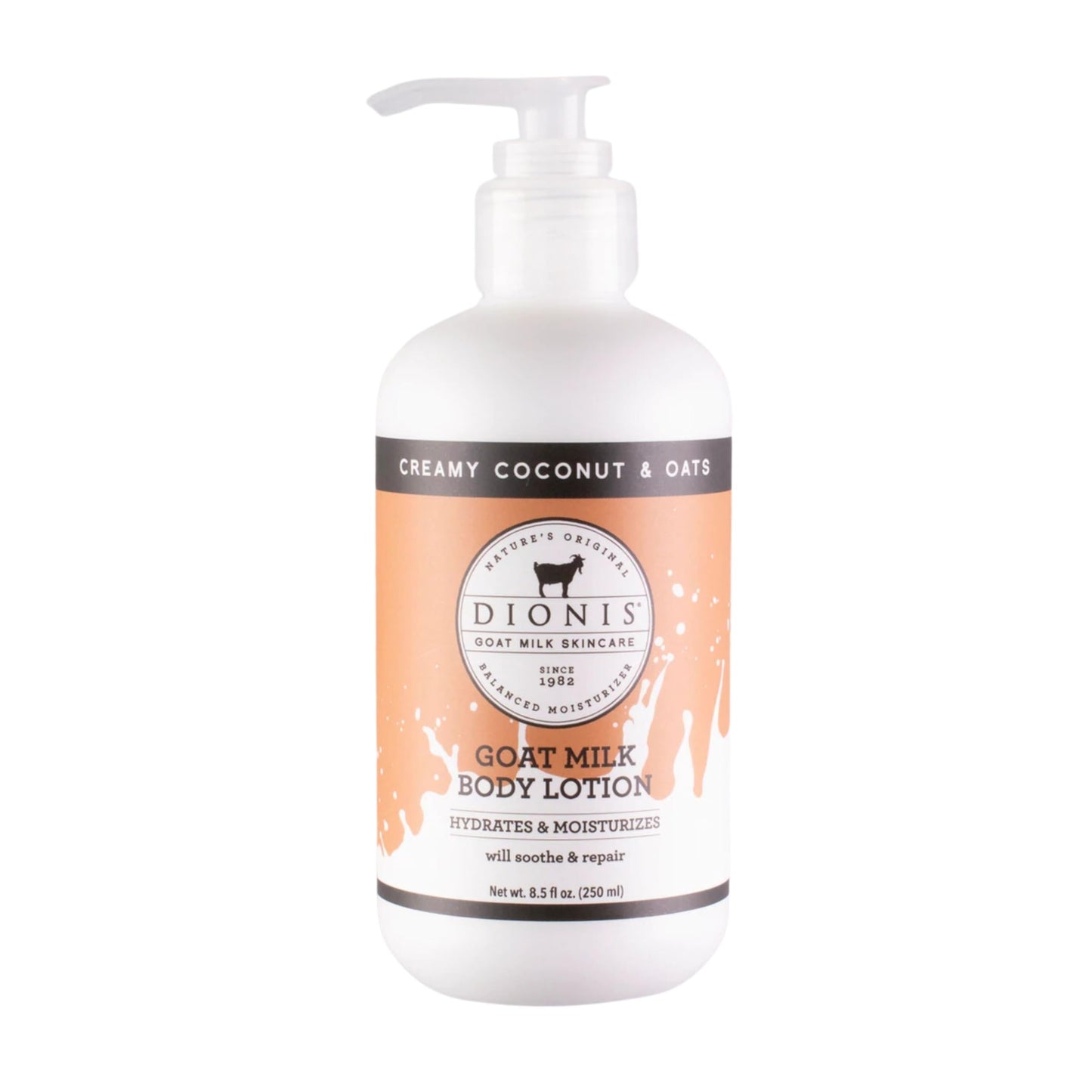Dionis Goat Milk Body Lotion Coconut & Oats 8.5 oz (Pack of 1)