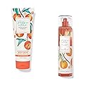 Bath & Body Works ~ Signature Collection ~ Pretty as a Peach~ Gift Set~ Fine Fragrance Mist & Ultra Shea Body Cream