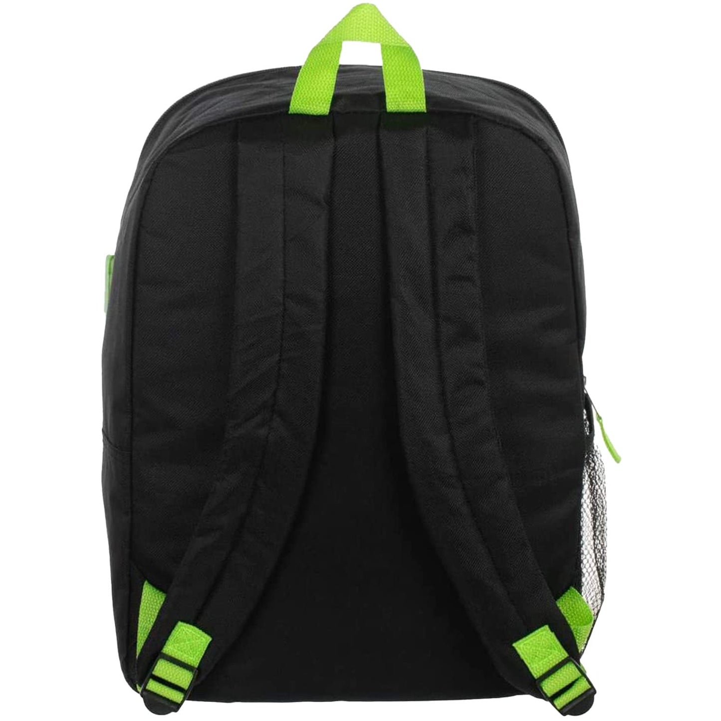 BIOWORLD Boys Minecraft Creeper Youth 5 Piece Backpack Set Green One Size