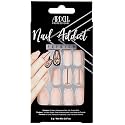 Ardell Nail Addict Premium Artificial Nail Set, Blush Geometric Crystals Beauty & Personal Care Ardell