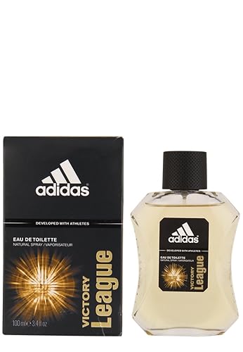 Hikyskin Adidas Eau De Toilette Spray for Men, Victory League, 3.4 Ounce