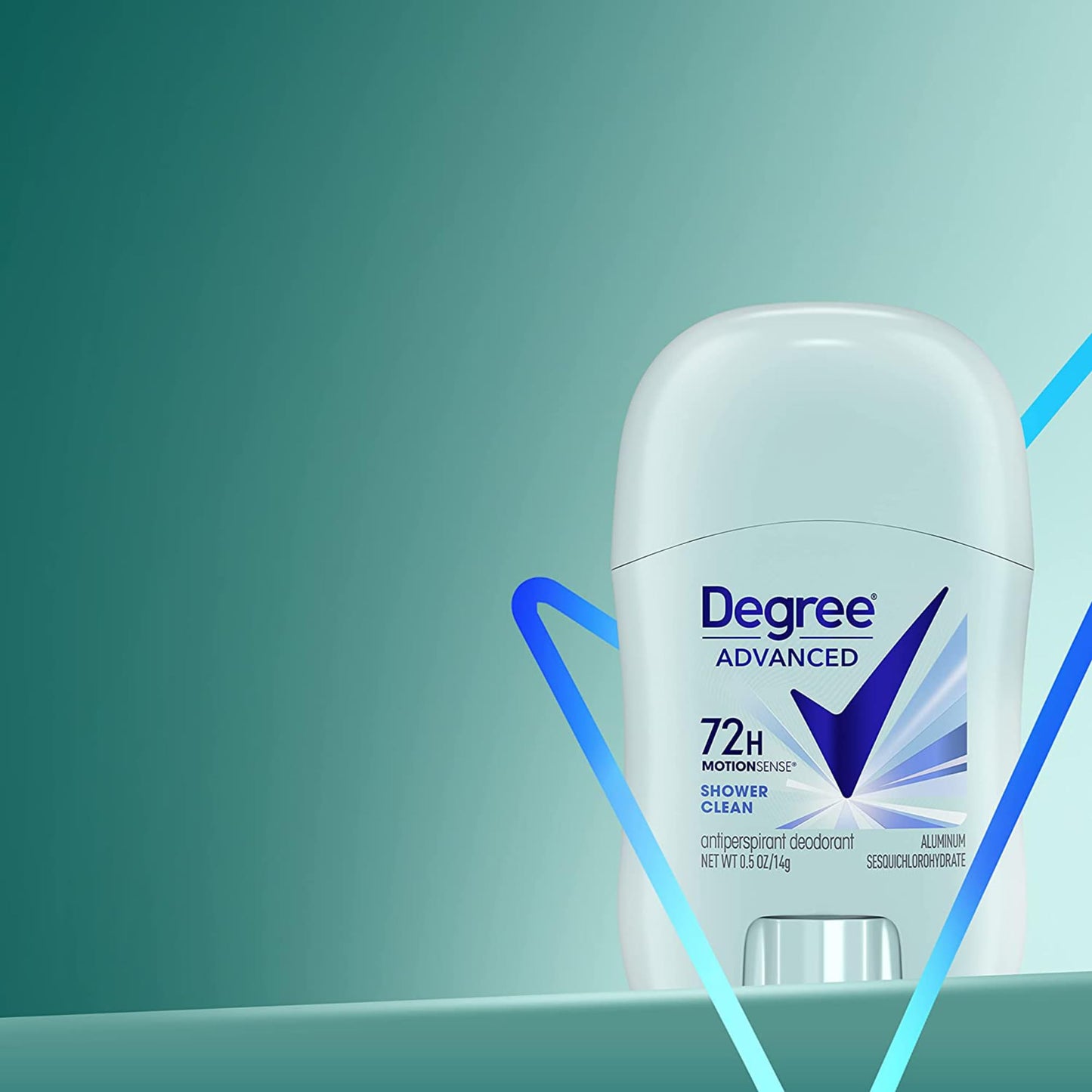 Degree Women’s Travel Deodorant Shower Clean 18-Pack - 72H Body Heat Activated Mini Antiperspirant, 0.5 Oz Ea
