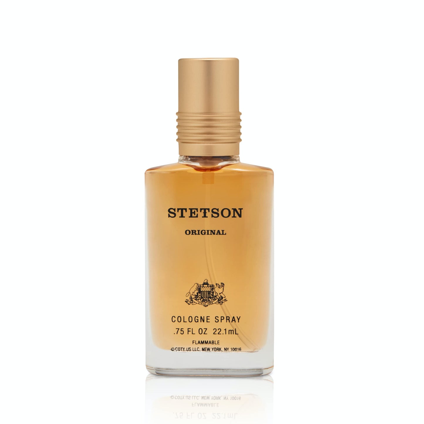 STETSON Original Cologne for Men | Classic Woody Scent with Citrus, Patchouli & Tonka Bean Notes | 0.75 fl oz