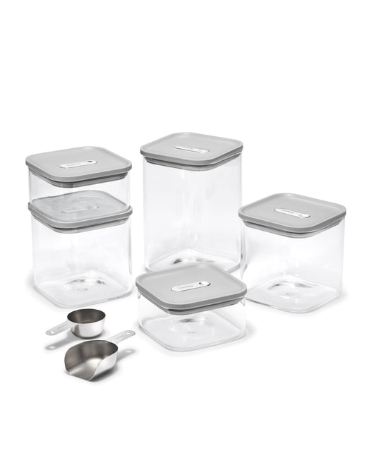 Caraway 13-Piece Glass Airtight Food Storage Containers with Lids - Non-Toxic, BPA-Free Kitchen Storage Containers - Stackable, Space-Saving Airtight…