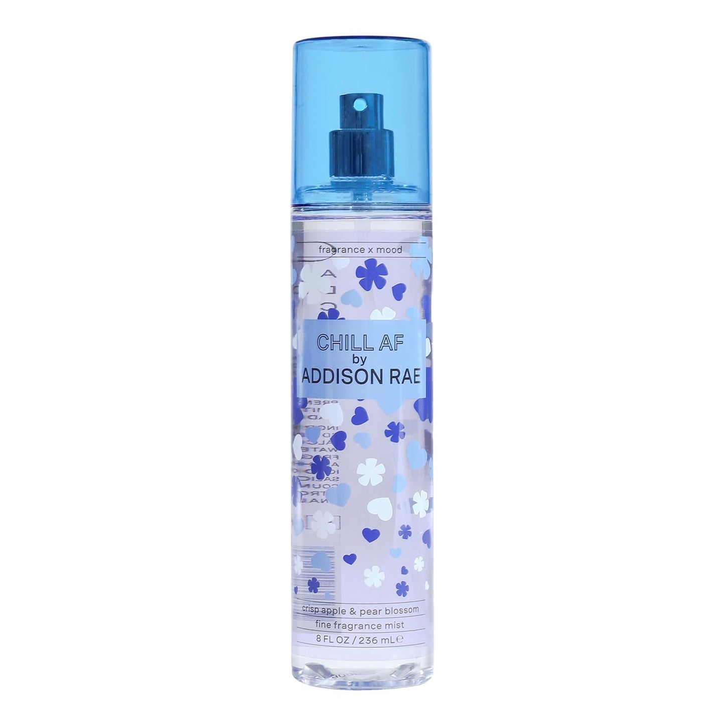 Addison Rae Chill Body & Hair Mist for Women - Floral Woody Feminine Scent - Body Spray Pear Blossom, Apple, Sandalwood, Musk - Long-Lasting, Everyday