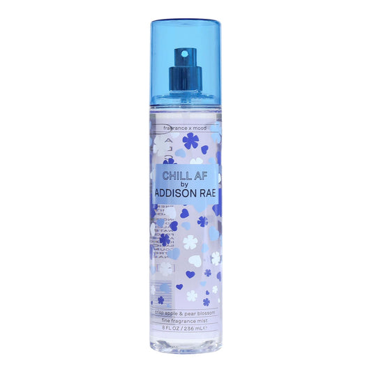 Addison Rae Chill Body & Hair Mist for Women - Floral Woody Feminine Scent - Body Spray Pear Blossom, Apple, Sandalwood, Musk - Long-Lasting, Everyday