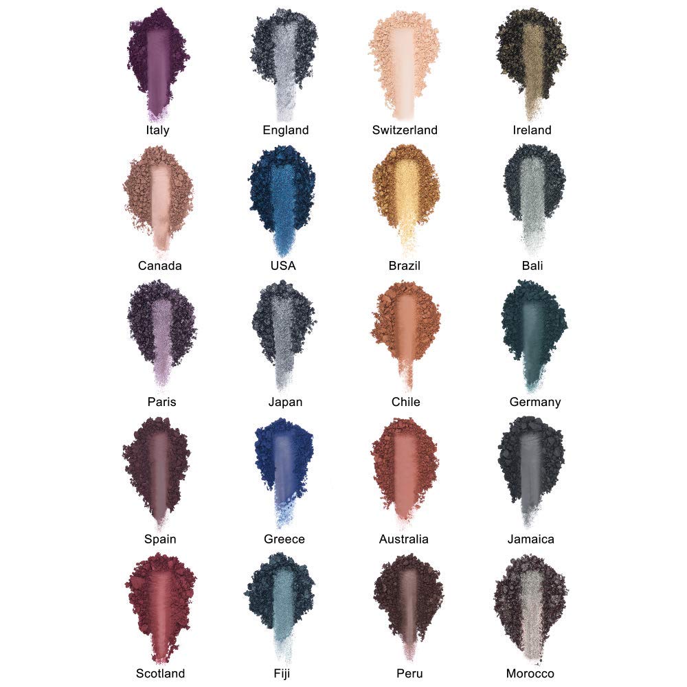 Lurella Cosmetics Adventurous 20 Color Eyeshadow Palette