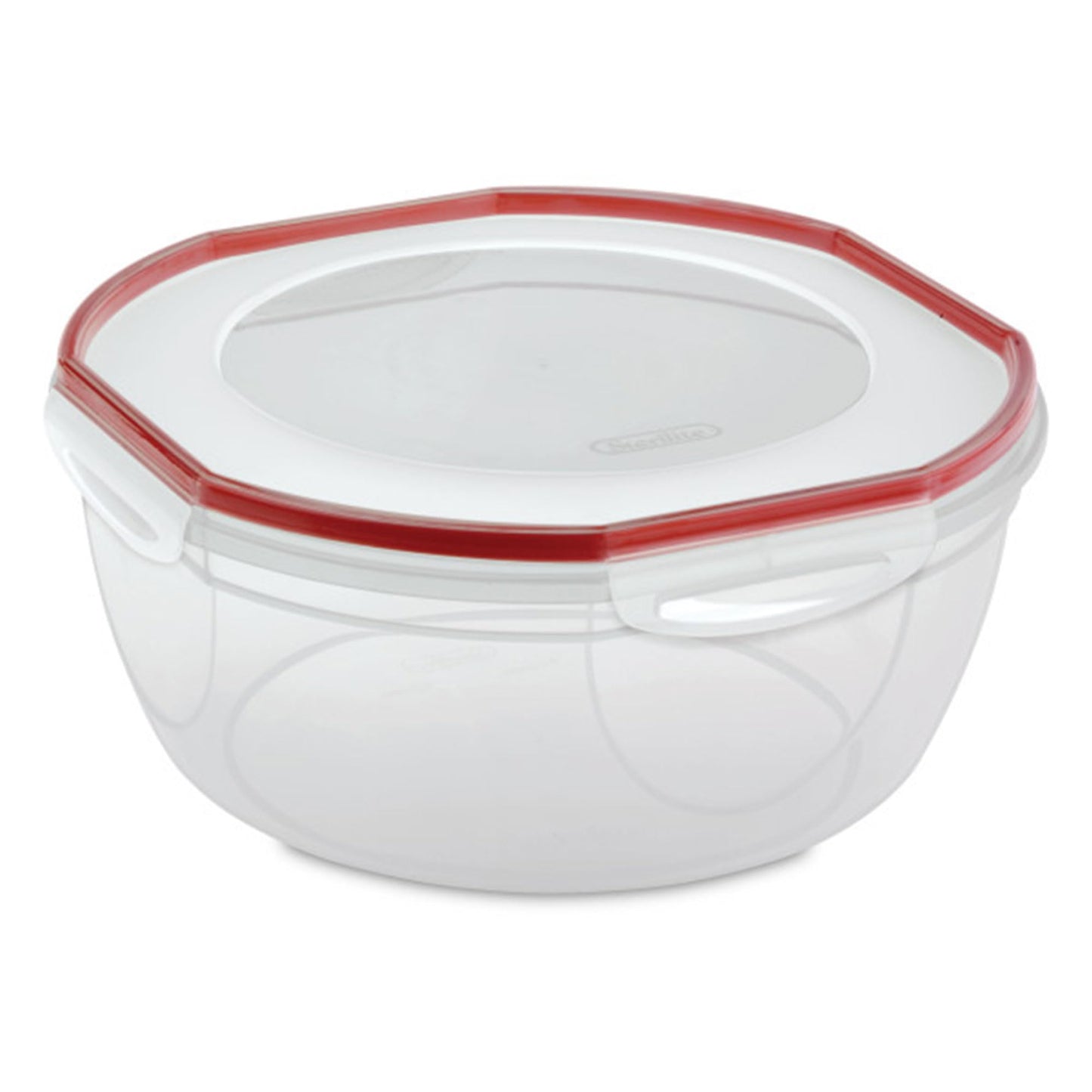 STERILITE Plastic Bowl, 1 Count, Clear