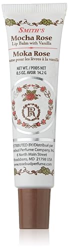 Rosebud Lip Balm Tube, Mocha Rose, .5 Ounce