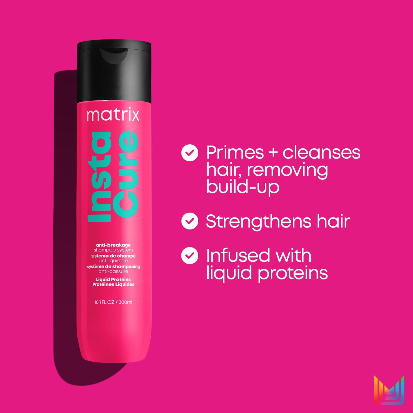 Matrix Instacure Anti-Breakage Conditioner | Repairs, Strengthens & Nourishes Hair | Reduces & Prevents Breakage & Frizz | For Dry, Damaged & Brittle