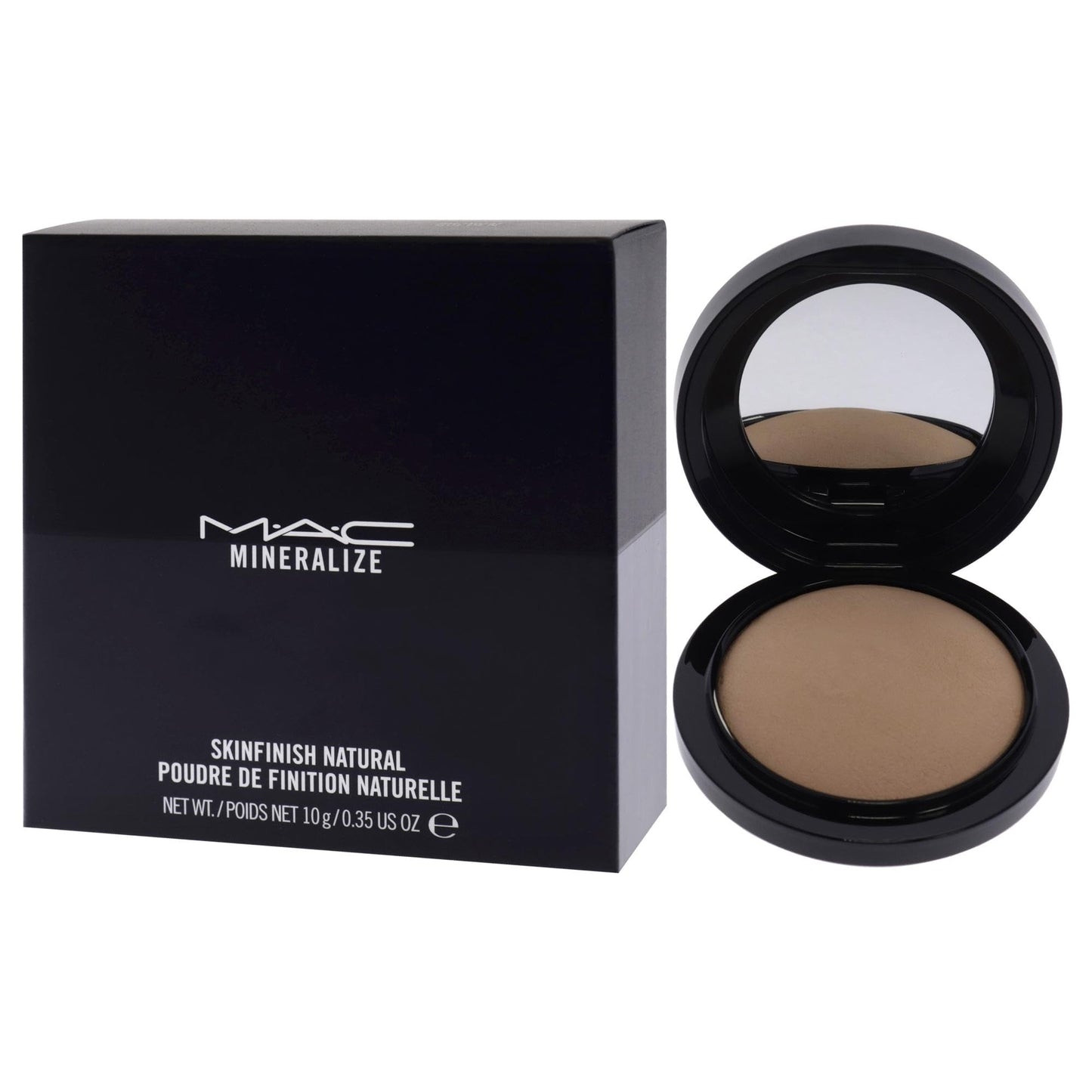 MAC Mineralize Skinfinish Natural Powder, Medium, Fresh, 0.3527 Ounce, Golden