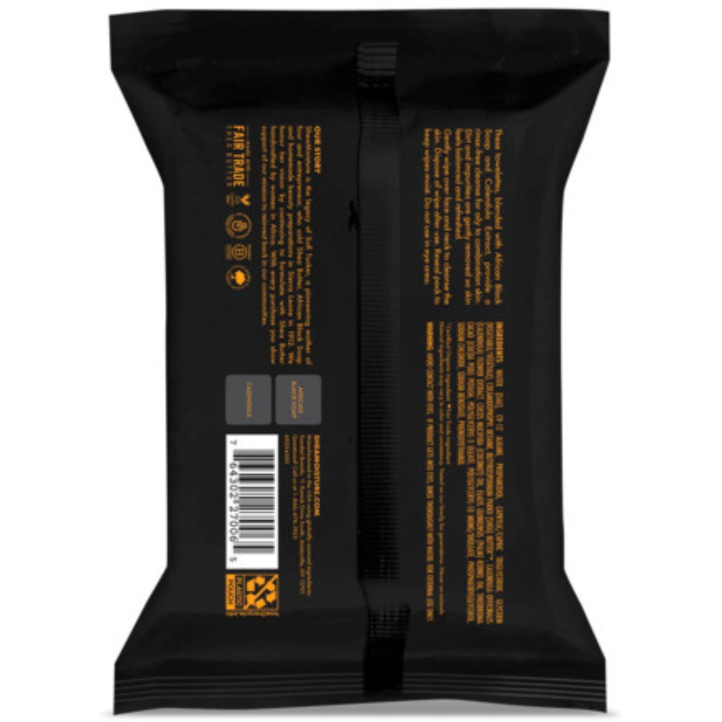 Shea Moisture Makeup Remover Face Wipes, African Black Soap, With Tea Tree Oil & Calendula, Removes Makeup & Dirt to Clarify Oily Blemish Prone Skin