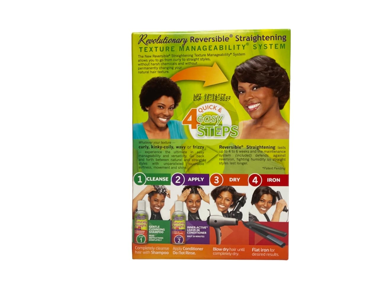Beautiful Textures Naturally Straight Texture Manageability System, 1 ea (Pack of 10)