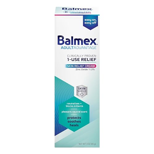 Balmex Adultadvantage Bprotected Skin Relief Cream, with Skinshield Technology, 3 Ounce Beauty & Personal Care Balmex