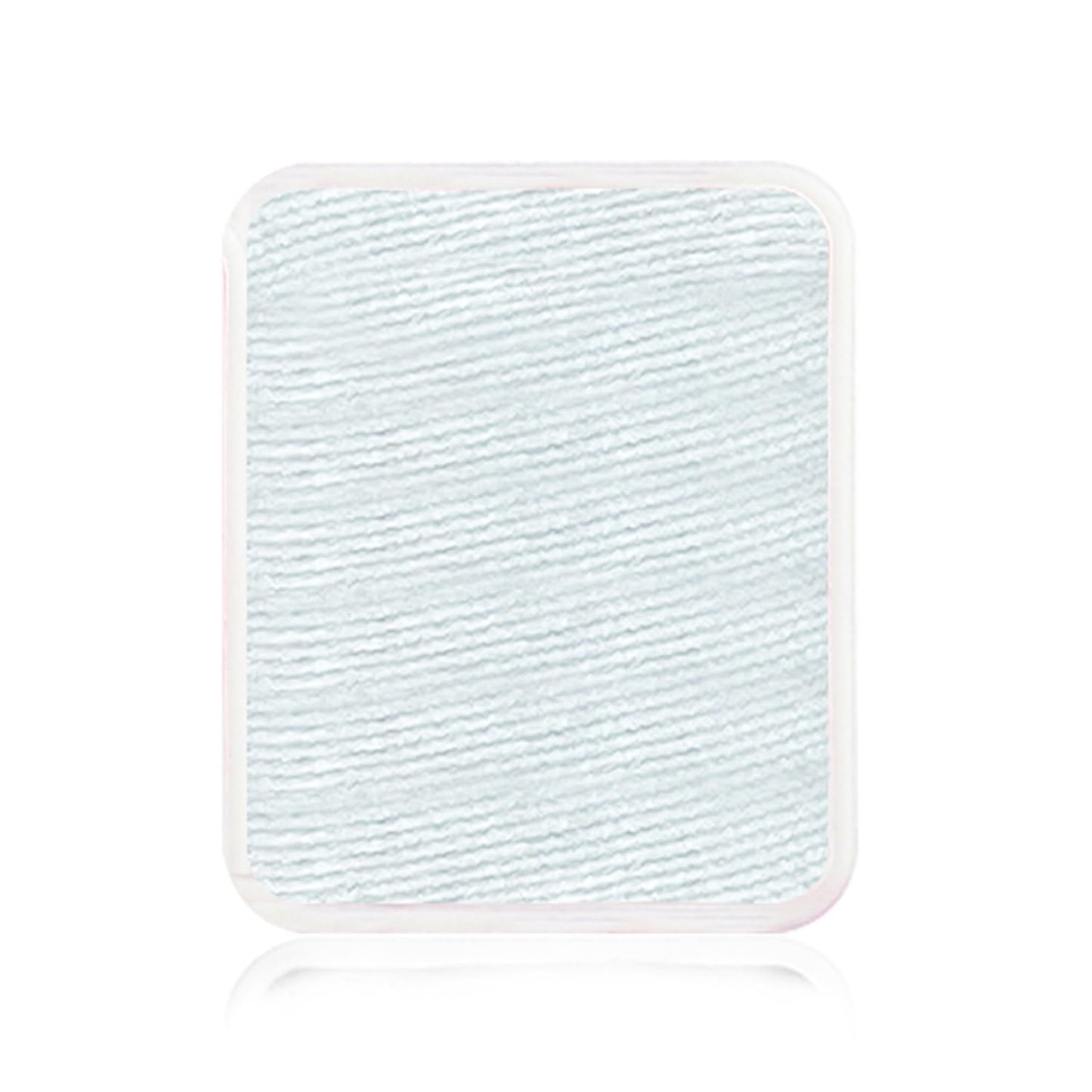 Kraze FX Face Paint Palette Refill - Metallic White Face Paint (6 gm) - Hypoallergenic Non-Toxic Water Activated Professional Halloween Face & Body