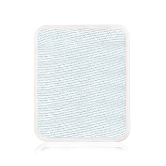 Kraze FX Face Paint Palette Refill - Metallic White Face Paint (6 gm) - Hypoallergenic Non-Toxic Water Activated Professional Halloween Face & Body