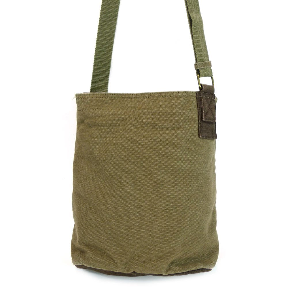 Chala Handbag Patch Crossbody SEA TURTLE Bag Canvas Messenger OLIVE GREEN