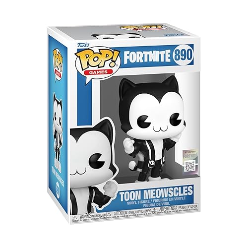 Funko POP! Games: Fortnite - Toon Meowscles - Collectable Vinyl Figure - Gift Idea - Official Merchandise - for Kids & Adults - Video Games Fans…