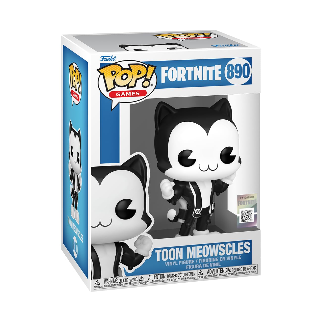 Funko POP! Games: Fortnite - Toon Meowscles - Collectable Vinyl Figure - Gift Idea - Official Merchandise - for Kids & Adults - Video Games Fans…