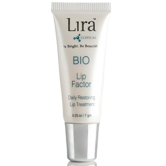 Lira Clinical BIO Lip Factor - Lip Balm SPF 15 for Soft, Full, and Supple Lips - Lip Treatment with Peptides, Vitamin C, E, Jojoba Oil, Avocado Oil