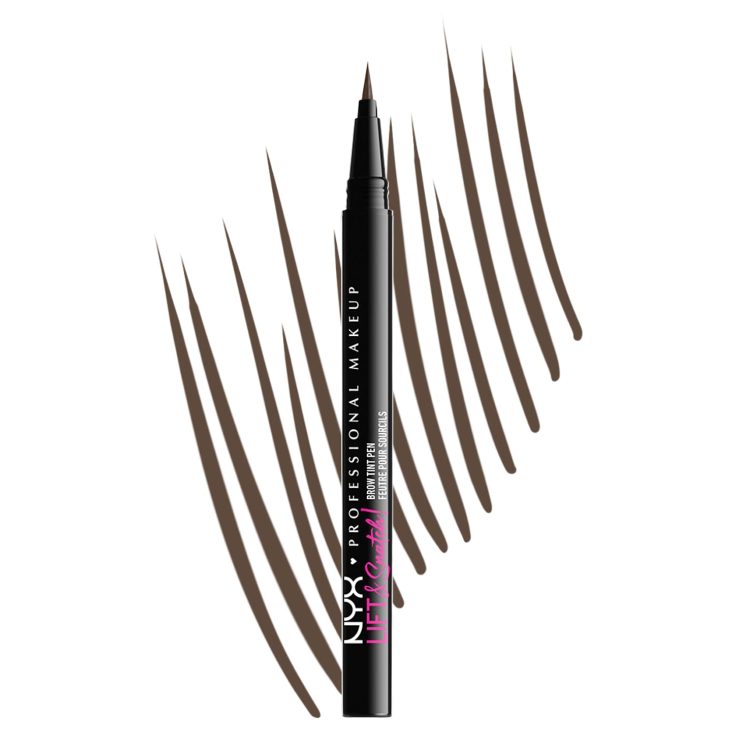 NYX PROFESSIONAL MAKEUP Lift & Snatch Eyebrow Tint Pen, Ash Brown Beauty and Personal Care NYX PROFESSIONAL MAKEUP