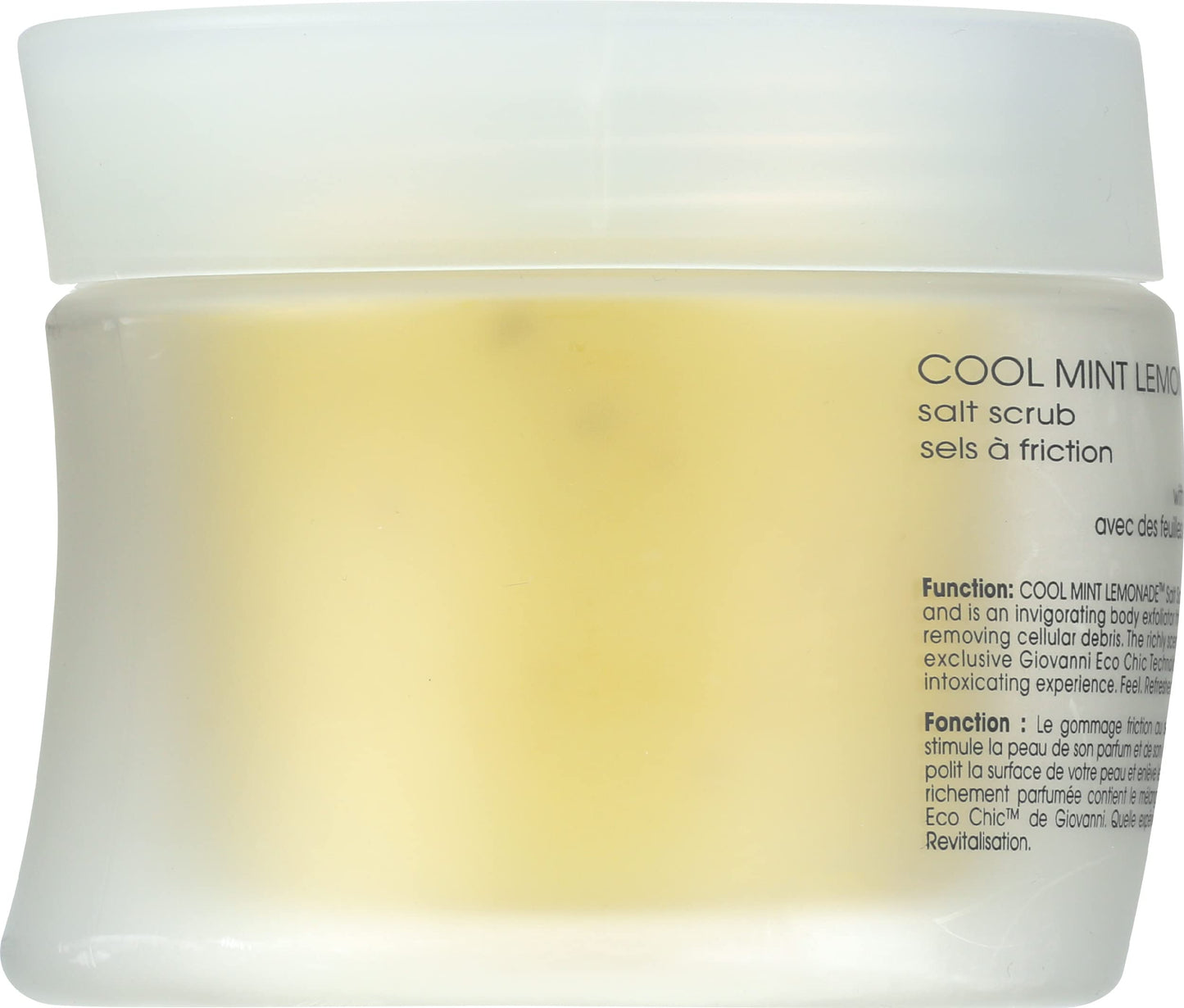 GIOVANNI Cool Mint Lemonade Salt Scrub - Salt Based Body Scrub, Gentle Body Exfoliant With Crushed Mint Leaves, Essential Oils, Aloe, Invigorating Beauty & Personal Care GIOVANNI