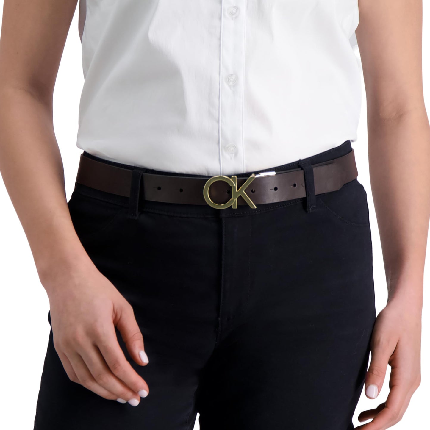 Calvin Klein 30MM RCE CK LOGO PLAQUE R