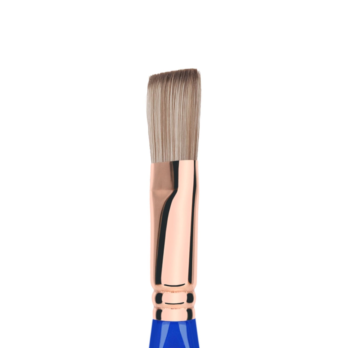 Bdellium Tools Professional Makeup Brush - Golden Triangle 365 Square Mask - With All Vegan and Soft Synthetic Fibers, For Applying Face Masks (Blue