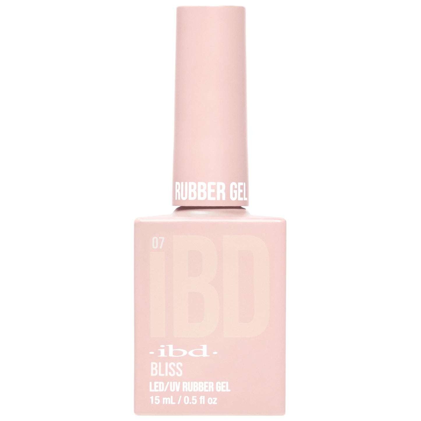 IBD Rubber Gel Polish - Bliss, LED/UV Soak Off Builder Gel for Nails, Strengthening Base Coat for Nail Polish & Extensions, 0.5 fl oz Beauty & Personal Care IBD