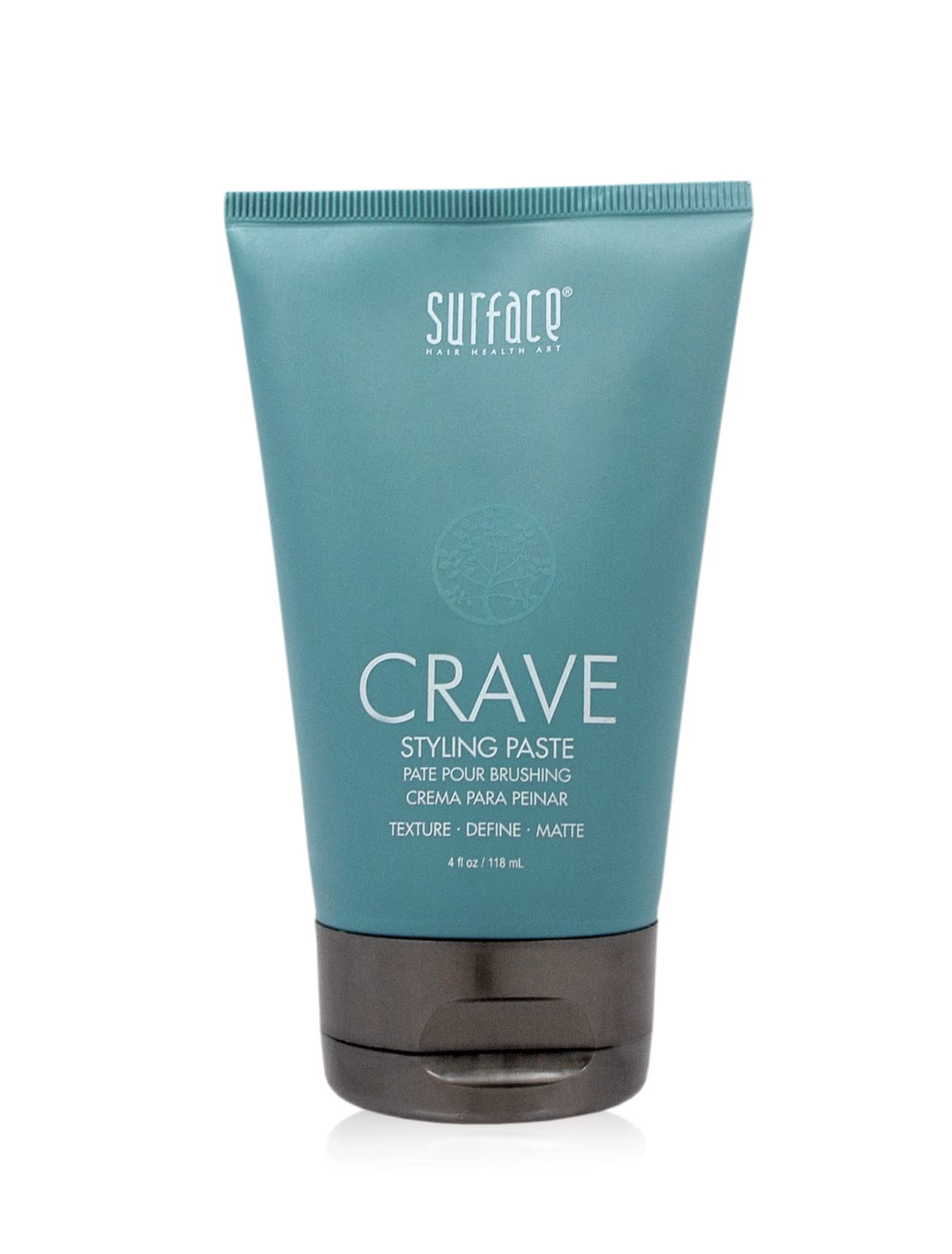 SURFACE Hair Crave Styling Paste, Vegan and Paraben-Free Texture and Definition, Matte-Finish, 4 Fl Oz