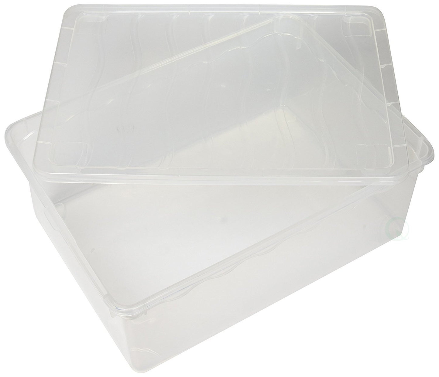 Plastic Shoe Storage Container, Clear 6 Quart Shoe Box with Lid, Stackable Shoebox Storage Bin, Small Plastic Storage Tote for Shoes, Closet Organizer