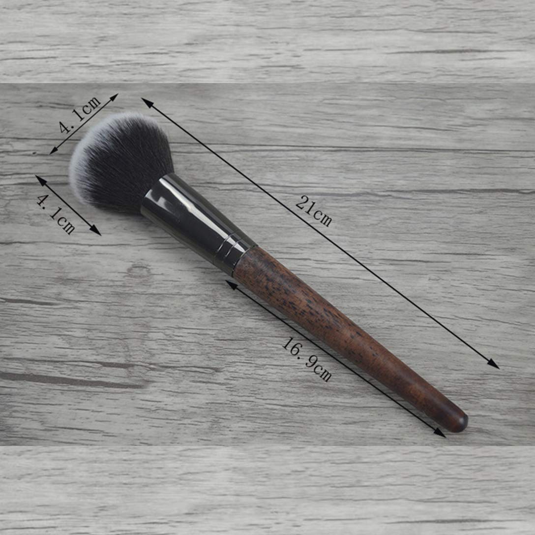 RN BEAUTY Makeup Brush Powder Brush Foundation Blush Bronzer Contour Face Blender Brush Professional Mineral Blending Buffing Kabuki Brushes Thick