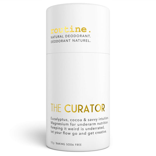 ROUTINE Natural Deodorant Stick for Women & Men 50g - Antiperspirant for Sensitive Skin - Eucalyptus Scented - Aluminum & Baking Soda Free - Beauty and Personal Care Routine