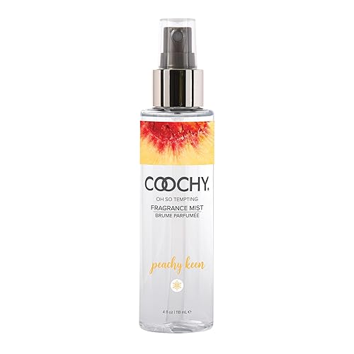 Coochy Fragrance Mist - Hair and Body Mist Spray for Women - Infused with Georgia Peaches, Sugar Cane & Vanilla - Peachy Keen - 4 fl oz