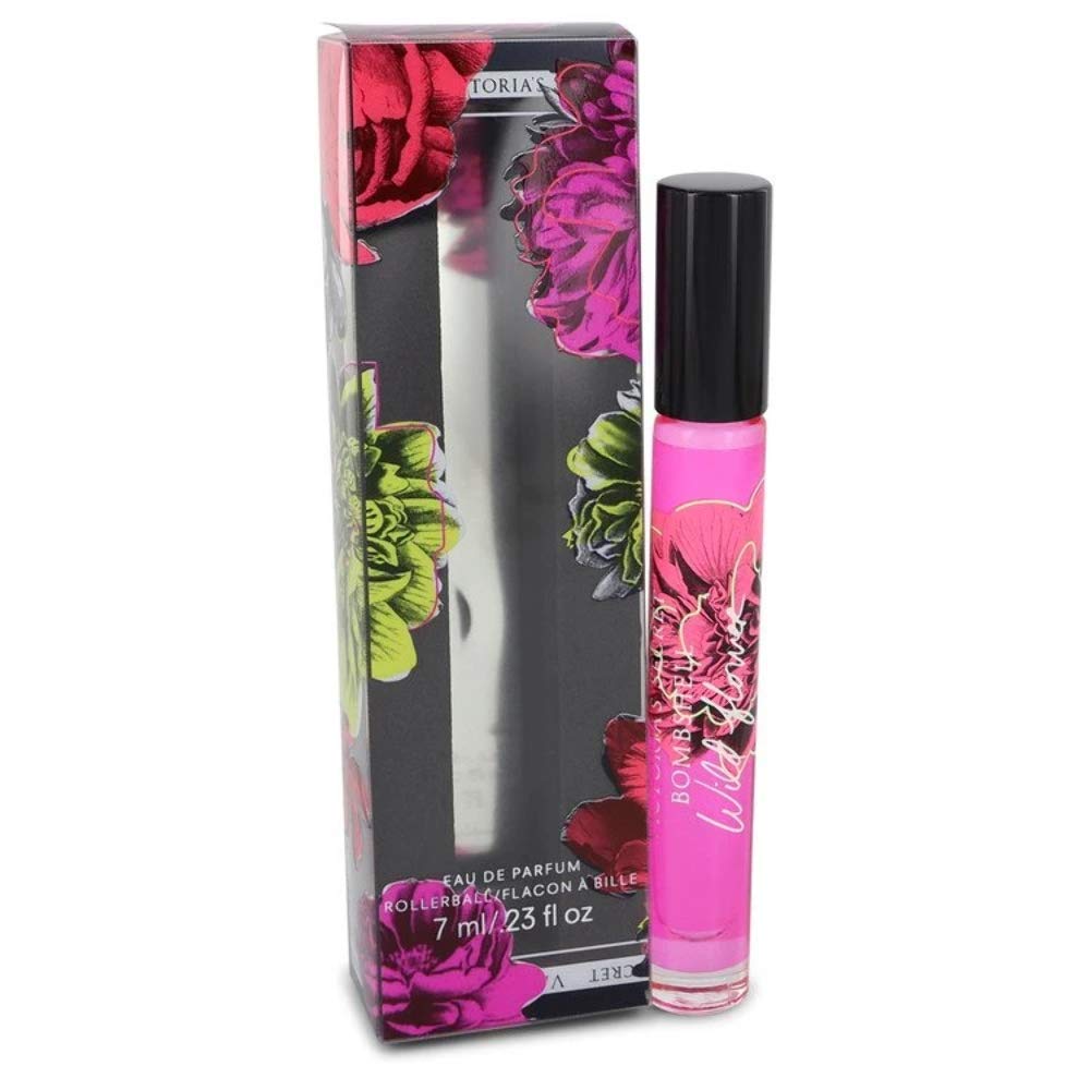 Victoria's Secret Bombshell Wild Flower Eau De Parfum Rollerball for Women, .23 fl. oz.
