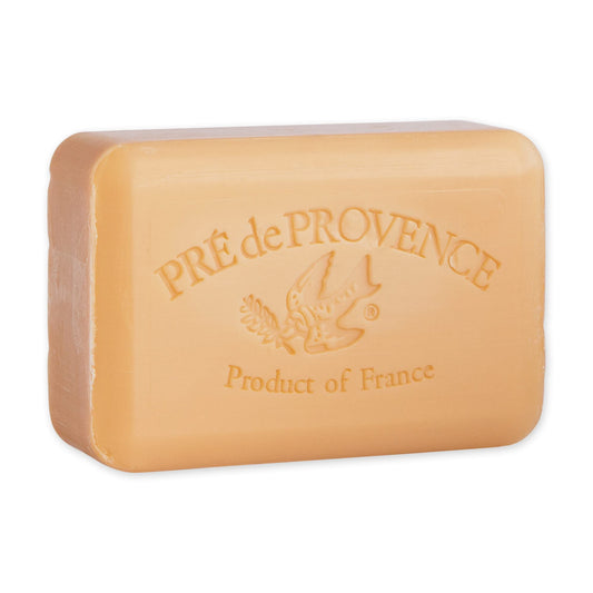 Pre de Provence Artisanal Soap Bar, Enriched with Organic Shea Butter, Natural French Skincare, Quad Milled for Rich Smooth Lather, 8.8 Ounce