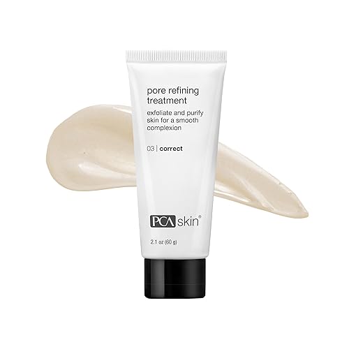 PCA SKIN Pore Refining Face Treatment - Facial Scrub Exfoliant with Mandelic Acid for Large Pores, Excess Oil, Acne & Blackheads (2.1 oz)