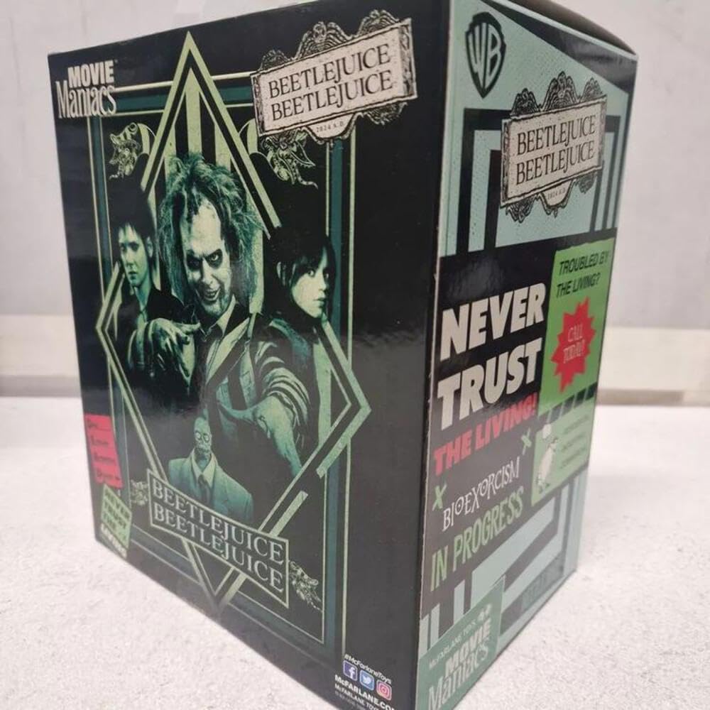 Movie Maniacs 6IN Posed - Beetlejuice - Beetlejuice 2 (Chase)