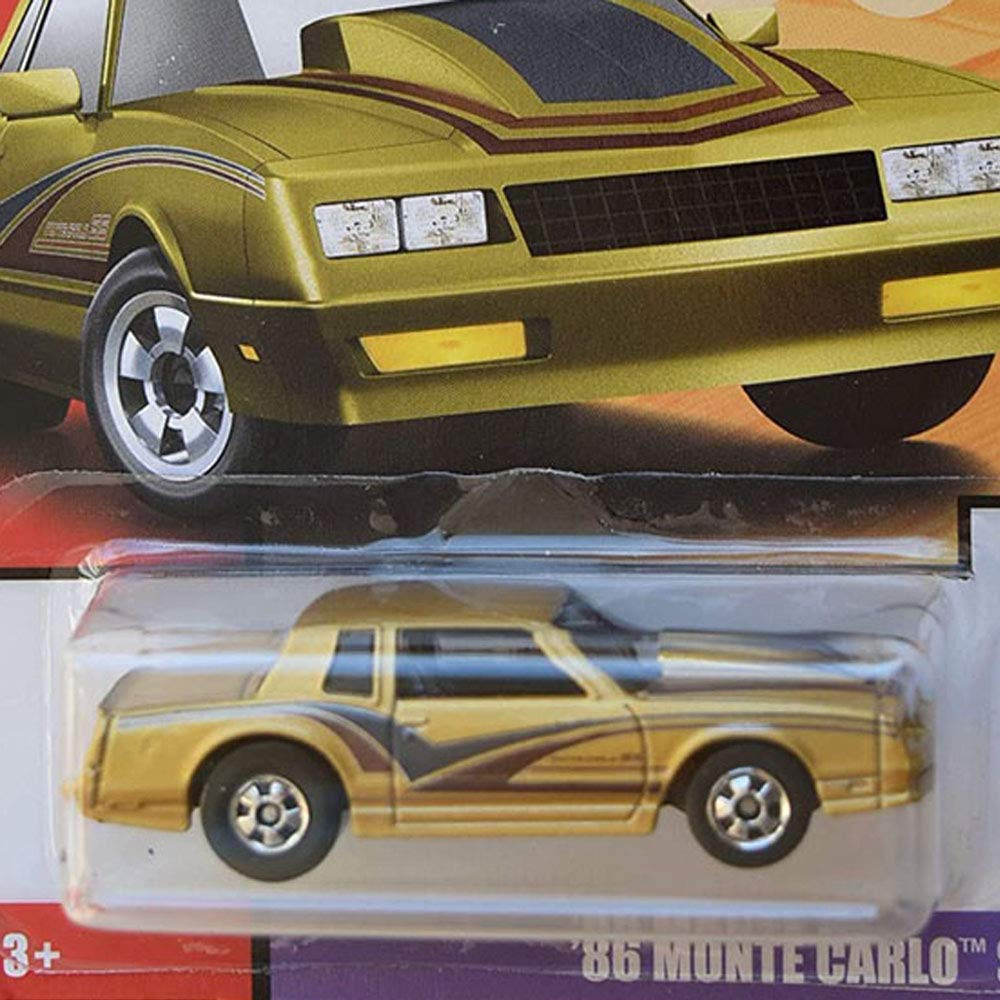 Hot Wheels 1:64 Scale die cast Exclusive Heritage [Gold] '86 Monte Carlo SS 4/8