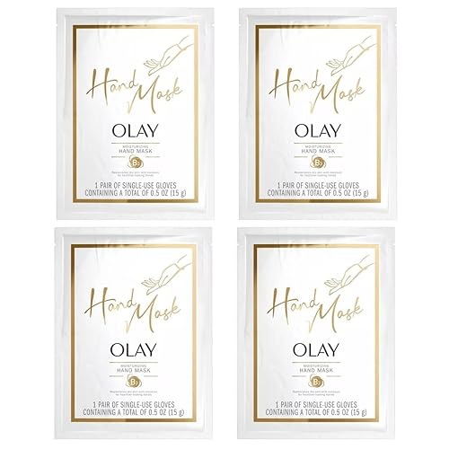 Olay Moisturizing Hand Mask Gloves (Pack of 4)