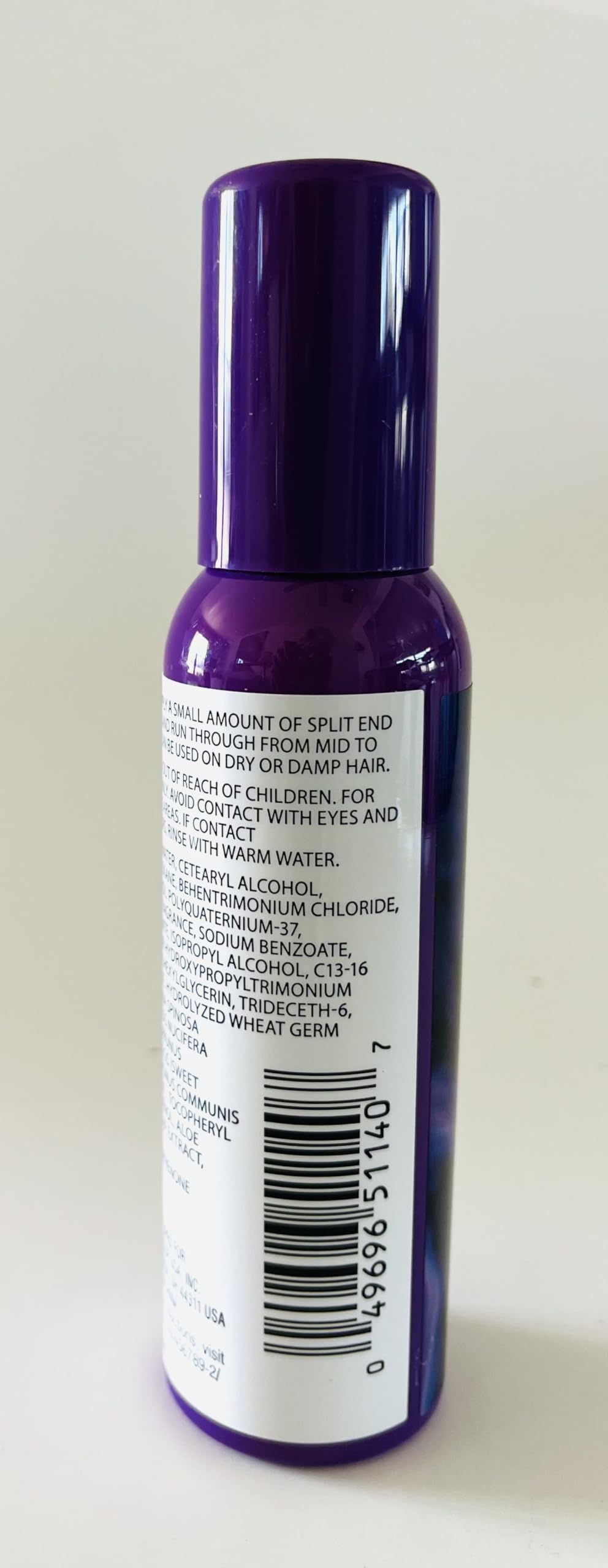 b.pure Split End Fixer, Hair Repair Treatment for Damaged Hair, 4 fl oz (120 ml)