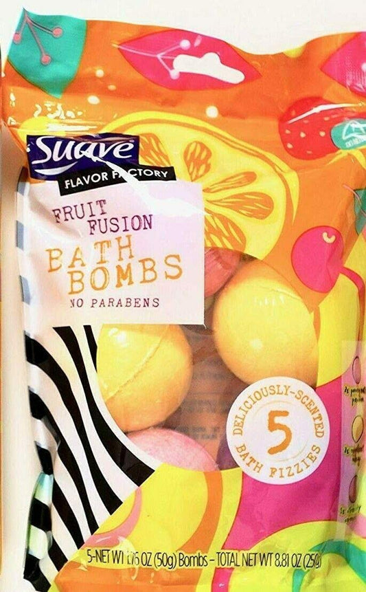 Suave Bath Bombs Fruit Fusion pack of 1 Beauty and Personal Care Suave