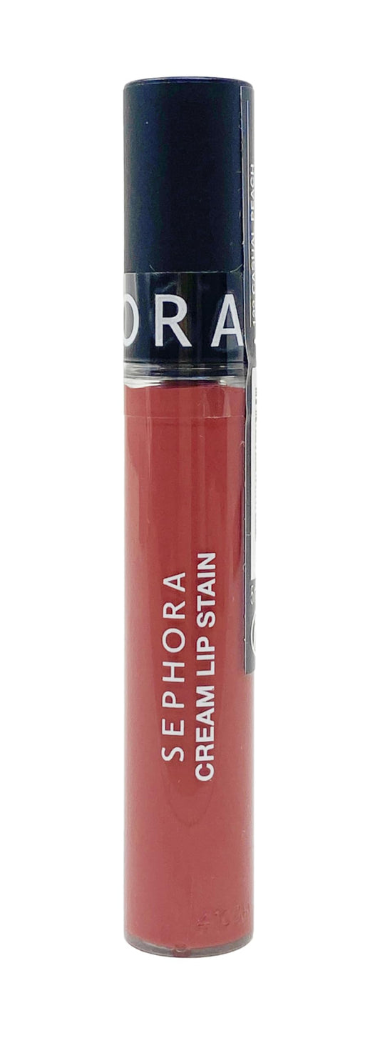 SEPHORA Collection Cream Lip Stain - 122 Casual Peach (matte peachy pink) 0.16 oz. / 5 mL