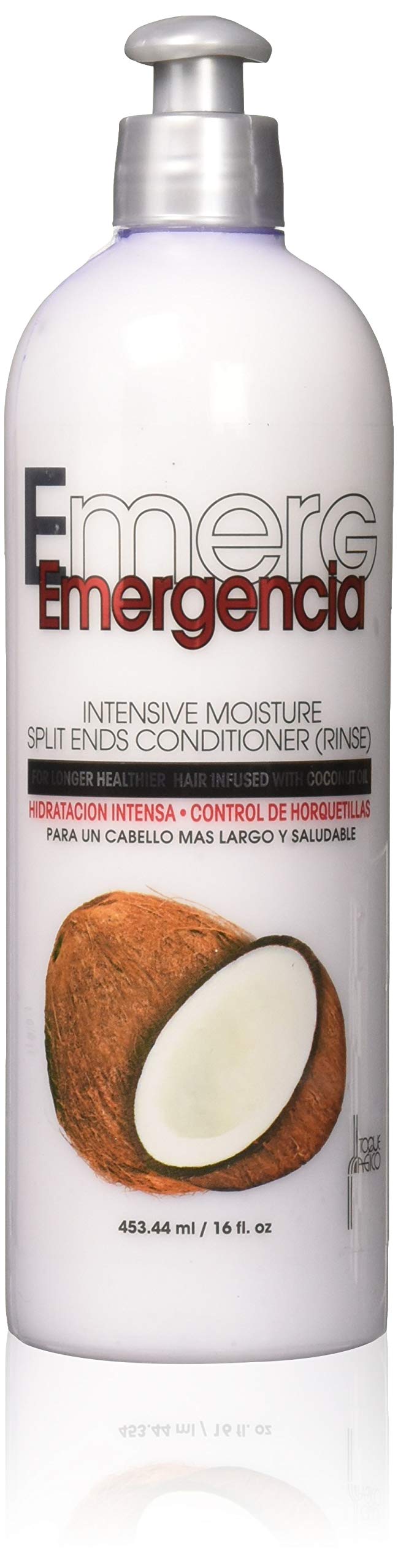 EMERGENCIA Toque Magico Intensive Moisture Split Ends Conditioner, Coconut, 16 Oz, 16 Ounces