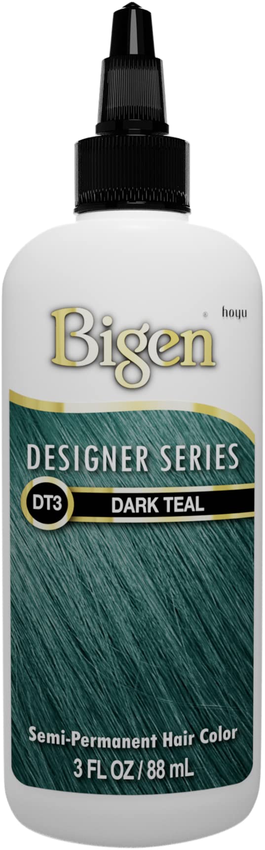 Bigen DT3 Dark Teal Designer Series Semi-Permanent Hair Color (pack of 3)
