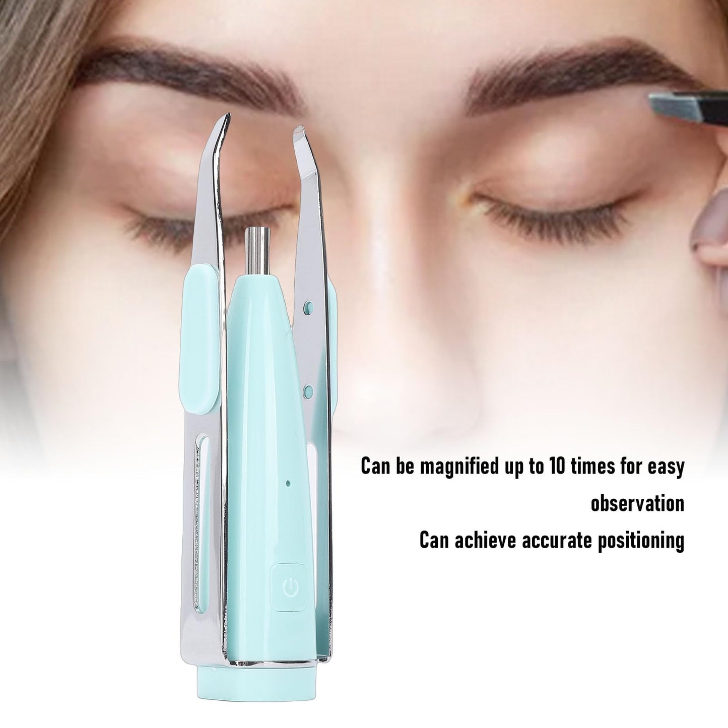 LICAEVEY Tweezer with 1080p Camera & 10X Zoom, Hair Removal Camera Tweezers with LED Light & App for Blackhead Removal, Ingrown Hair, Eyebrow, and Ear Beauty and Personal Care LICAEVEY