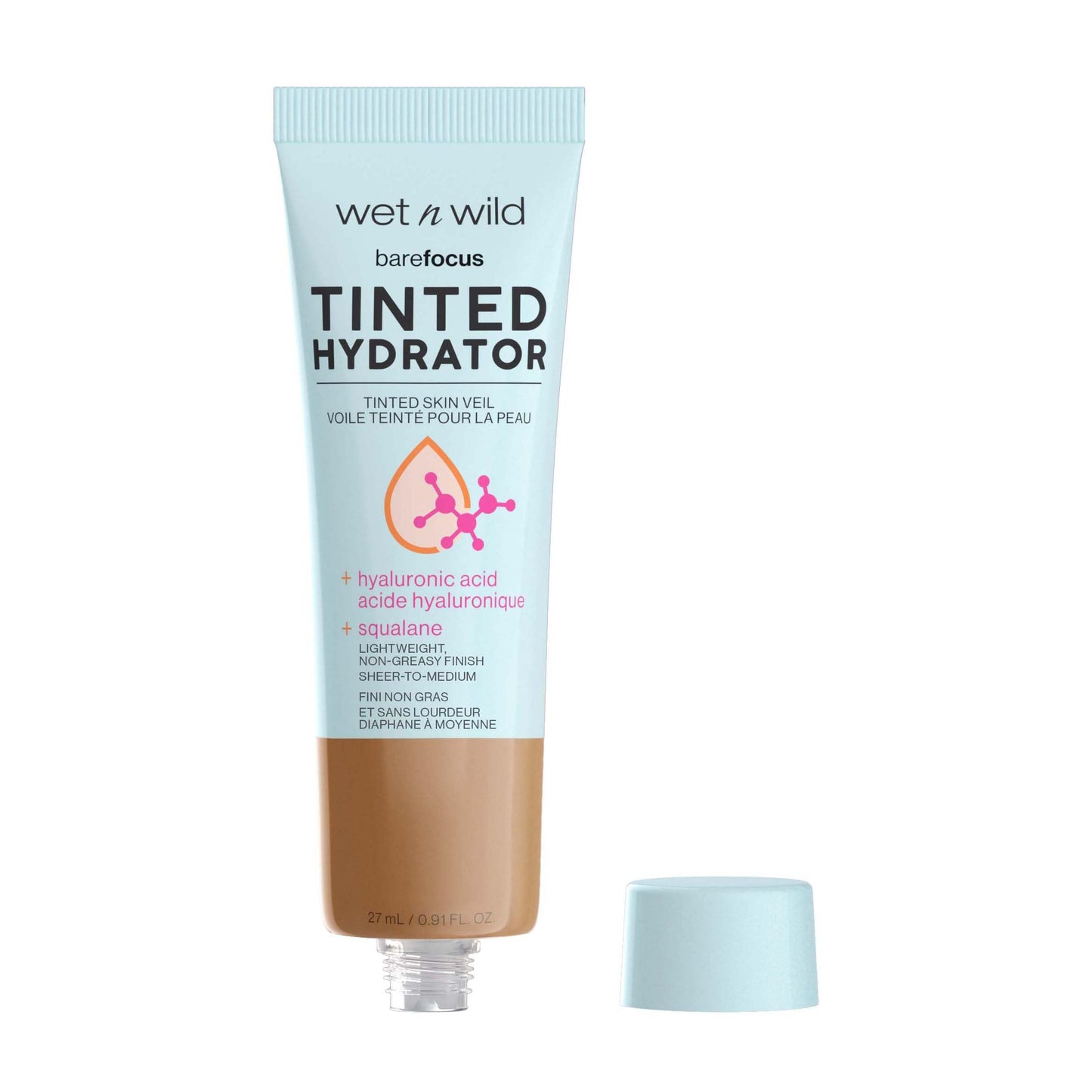 Wet n Wild Bare Focus Tinted Hydrator Matte Finish, Fair Light, Oil-Free, Moisturizing Makeup | Hyaluronic Acid | Sheer To Medium Coverage Beauty and Personal Care wet n wild