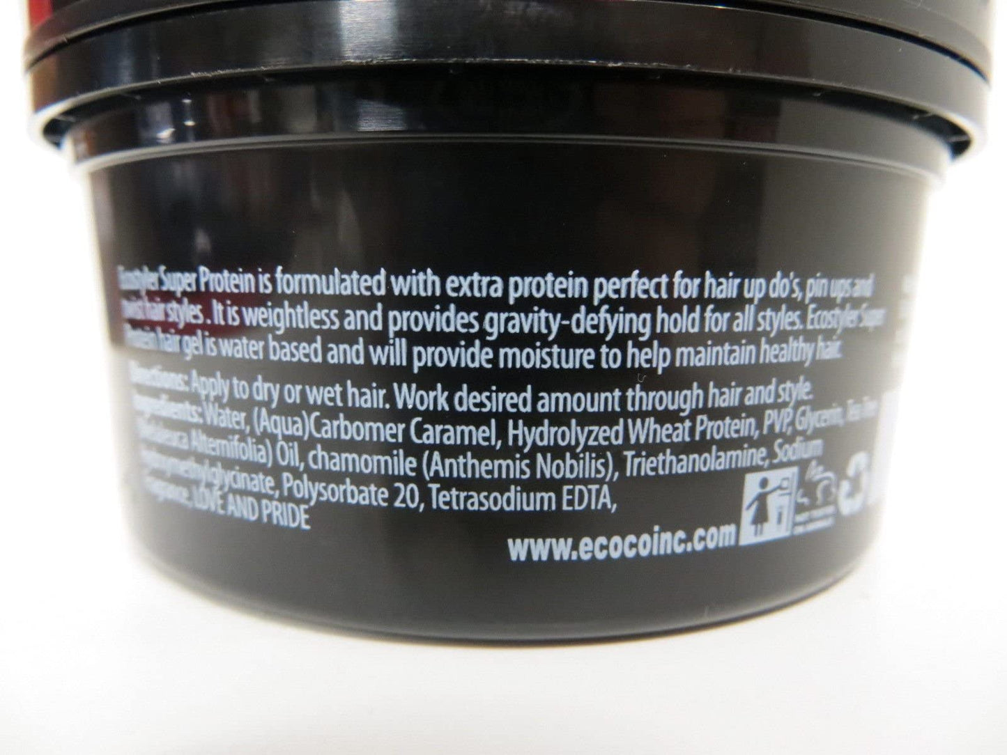 ECOCO Eco Style Gel Regular Super Protein Provides Gravity Defying Hold & Long Lasting Shine, Helps Maintain Healthy Hair, Perfect for Pin Ups & Twist