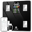 Arboleaf Smart Scale with BMI, Body Fat, Muscle Mass, 14 Composition Metrics, Large LED Display, Digital Bathroom Scale for Weight, Accurate Weighing…