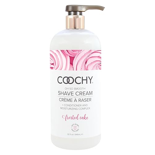 Coochy Shave Cream - Moisturizing Shave Lotion - Gentle Intimate Shaving Cream - For Bikini Area, Underarms, Legs & More - Rash-Free, Hydrating